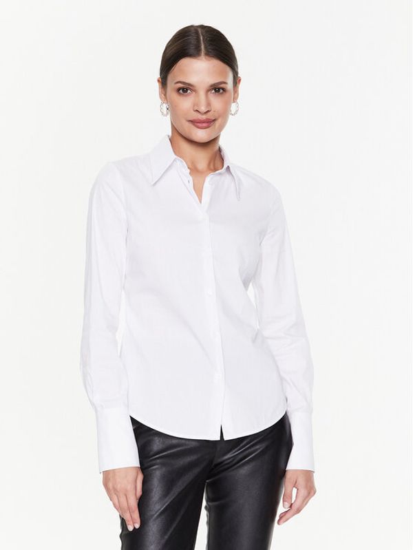 PINKO Pinko Košulja 100696 A0ON Bijela Slim Fit