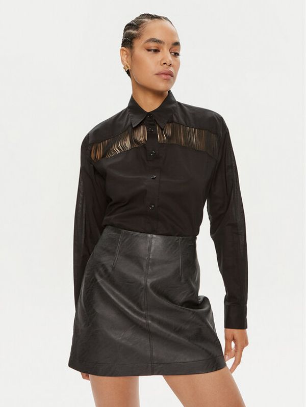 PINKO Pinko Košulja Everest 103738 A1XN Crna Regular Fit