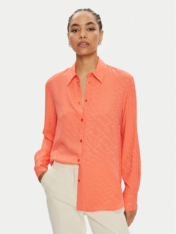 Pinko Pinko Košulja Smorzare 103813 A193 Narančasta Regular Fit