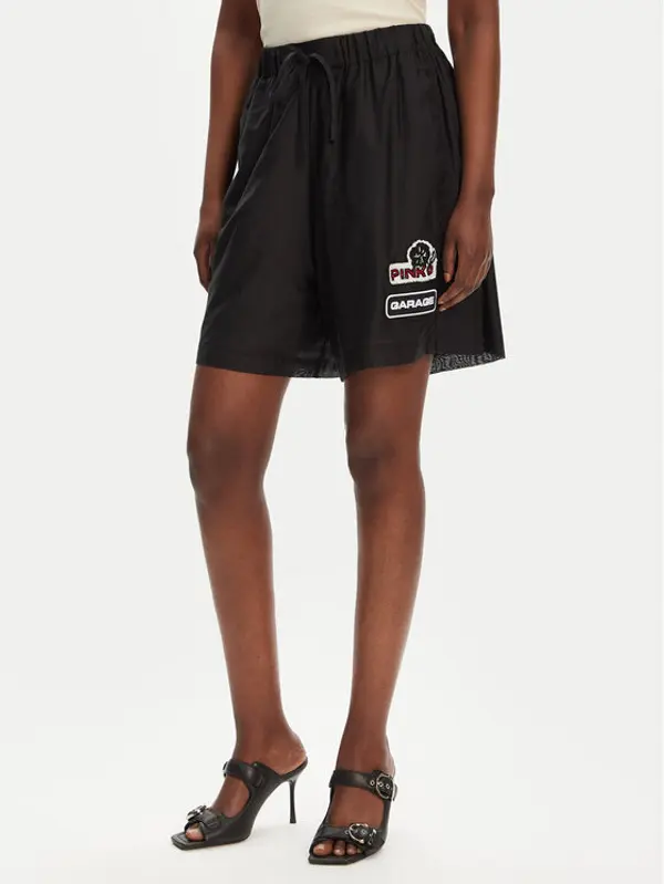 pinko PINKO Kratke hlače Lewis 105243 A2M7 Crna Regular Fit