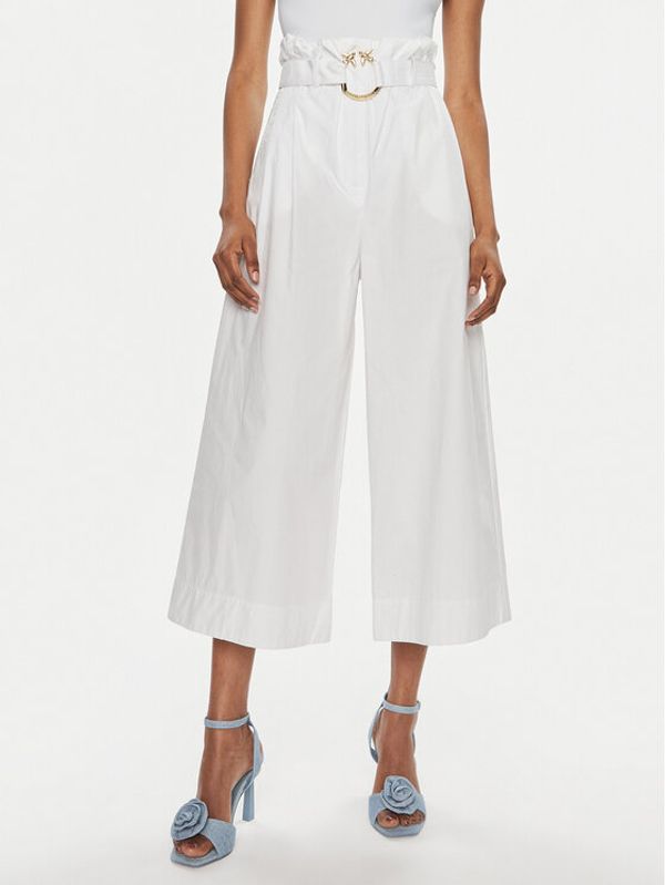 PINKO Pinko Kulot Poseidone 103006 A1N3 Bijela Relaxed Fit