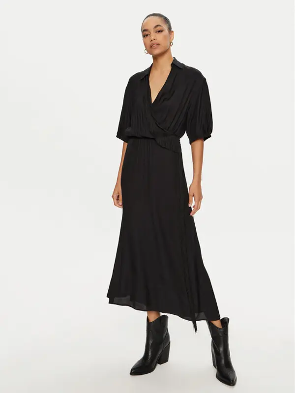 pinko PINKO Ljetna haljina 103561 A1WV Crna Regular Fit