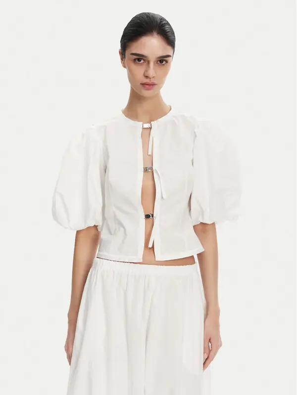 pinko PINKO Majica 105185 Bijela Regular Fit