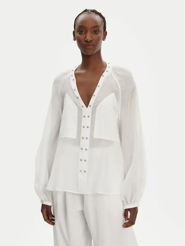 pinko PINKO Majica Darren 105281 A2M7 Bijela Regular Fit