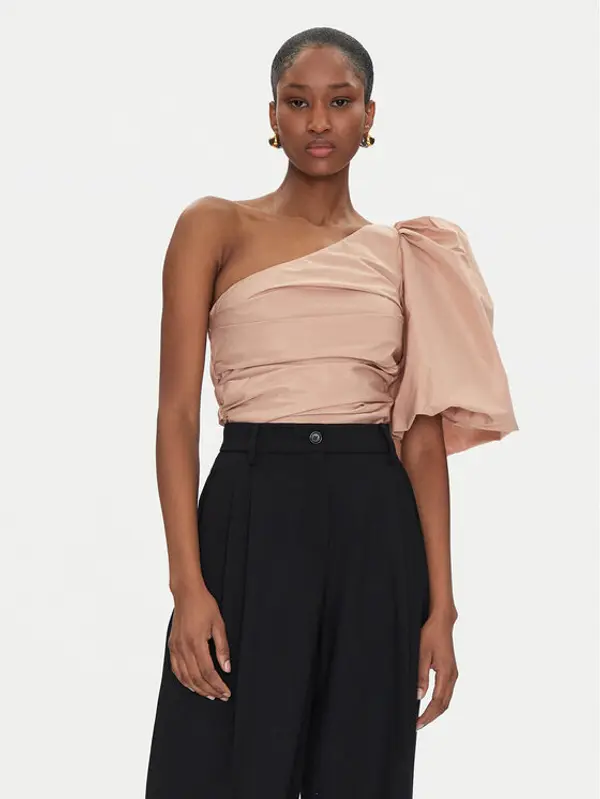 pinko PINKO Majica Magnanina 104826 Y3LE Bež Regular Fit