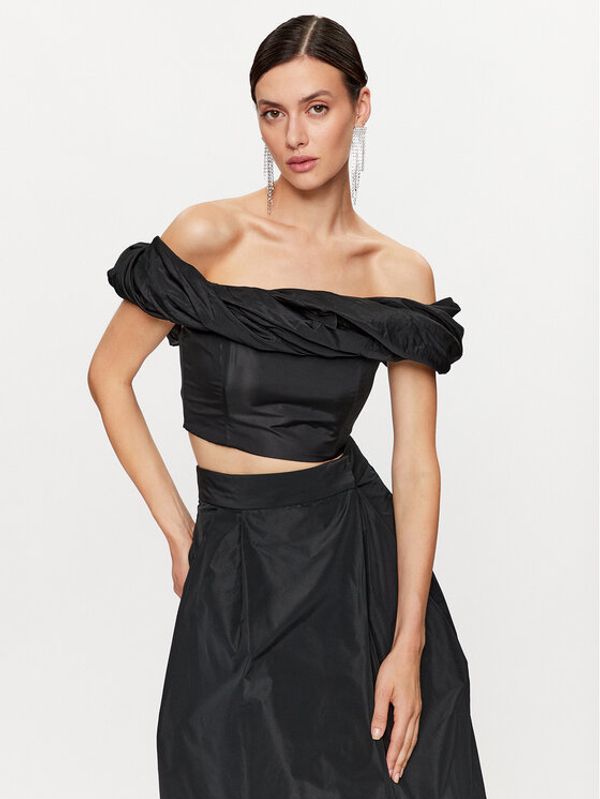 PINKO Pinko Majica Moderatore 101709 Y3LE Crna Slim Fit