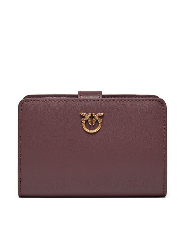 Pinko Pinko Mali ženski novčanik Multi Pockets Wallet AI 24-25 PCPL 103761 A0F1 Tamnocrvena