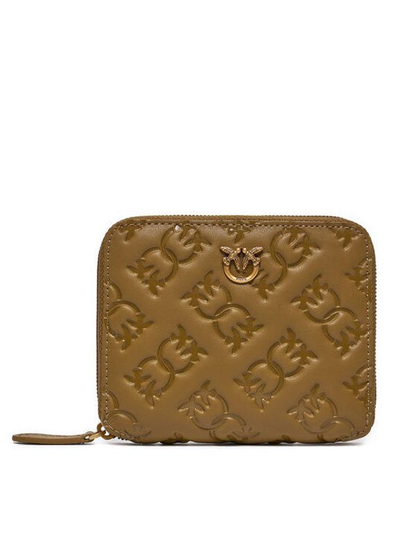 Pinko Pinko Mali ženski novčanik Taylor Zip Around AI 24-25 PCPL 100249 A1YB Smeđa