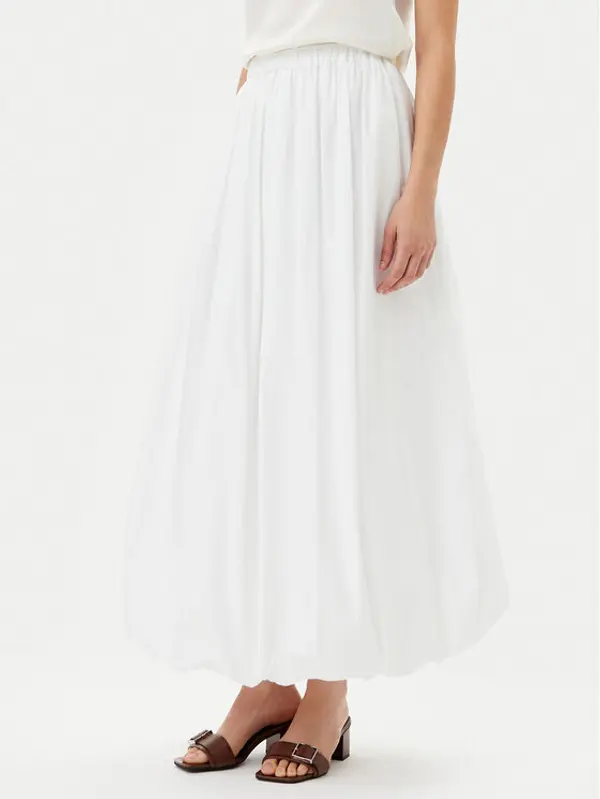 pinko PINKO Maxi suknja Johnny 105214 A2LD Bijela Regular Fit
