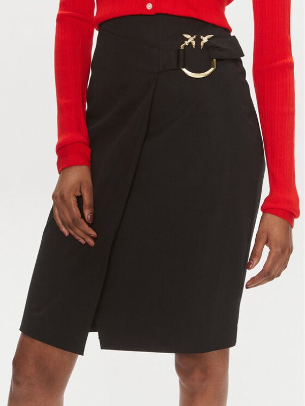 PINKO Pinko Mini suknja Eurito 103081 A1L2 Crna Regular Fit