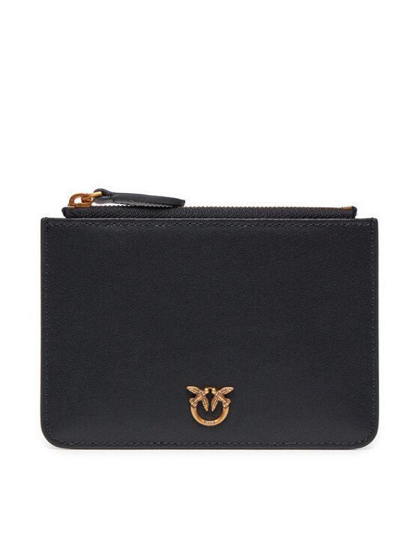 Pinko Pinko Novčanik za kovanice Flat Mini AI 24-25 PCPL 102857 A0F1 Crna