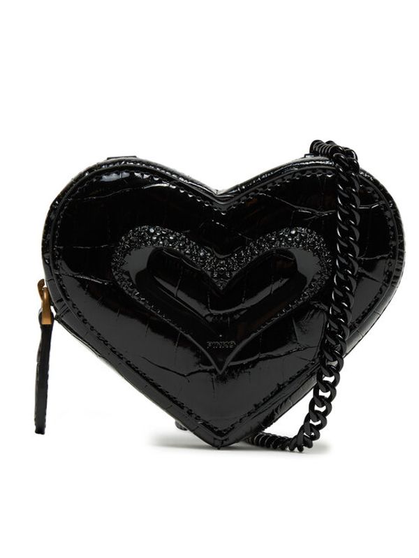 PINKO PINKO Novčanik za kovanice Heart Pills Holder . AI 24-25 PCPL 103835 Z1SY Crna