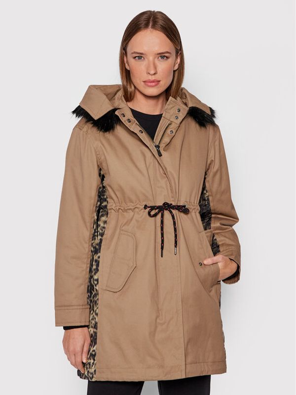 PINKO Pinko Parka Byway 1G16B1 Y75Q Smeđa Regular Fit