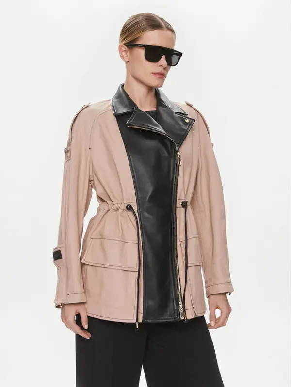pinko Pinko Parka Plutone 103002 A1NH Bež Regular Fit