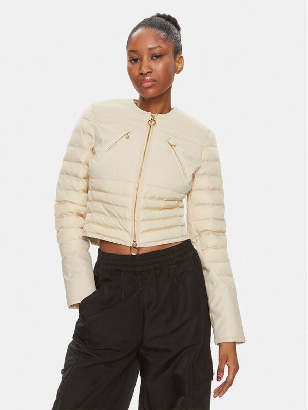 PINKO Pinko Pernata jakna 101697 A11P Écru Regular Fit