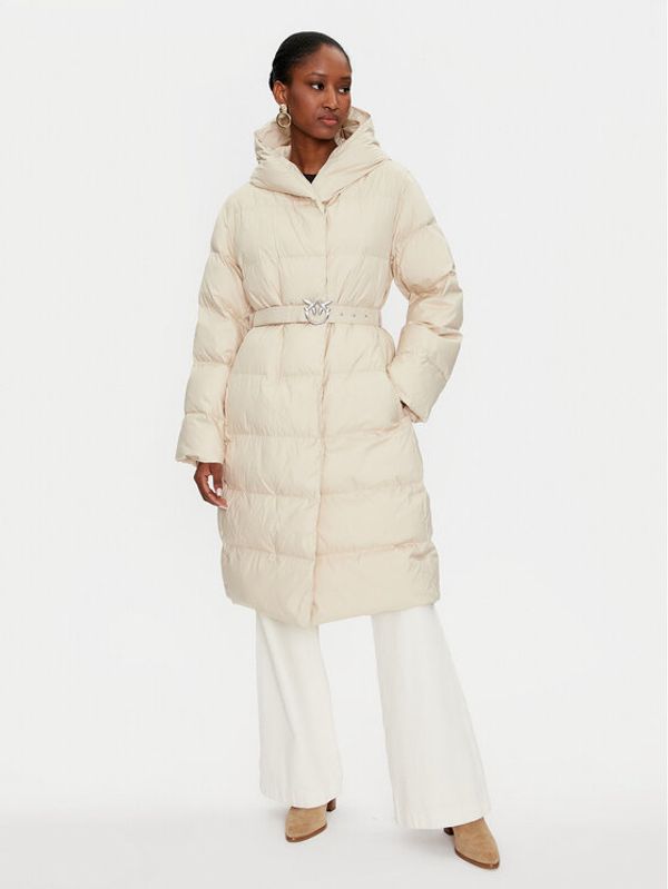 Pinko Pinko Pernata jakna Collirio Caban 103828 A11M Bež Regular Fit