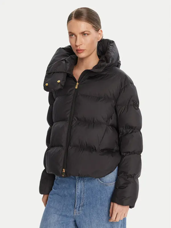 pinko PINKO Pernata jakna Giza Crna Regular Fit