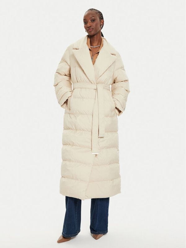 Pinko Pinko Pernata jakna Taccuino 103829 A0L5 Écru Regular Fit