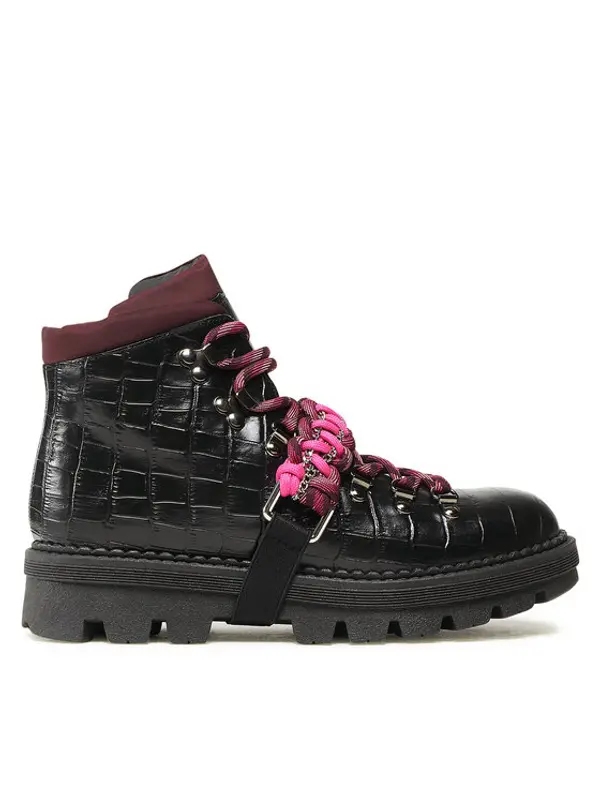 pinko Pinko Planinarske cipele Zenzero Scarpa AI 22-23 BLKS1 1H2134 A07K Crna