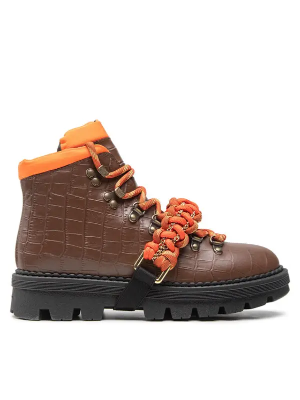 pinko Pinko Planinarske cipele Zenzero Scarpa AI 22-23 BLKS1 1H2134 A07K Smeđa