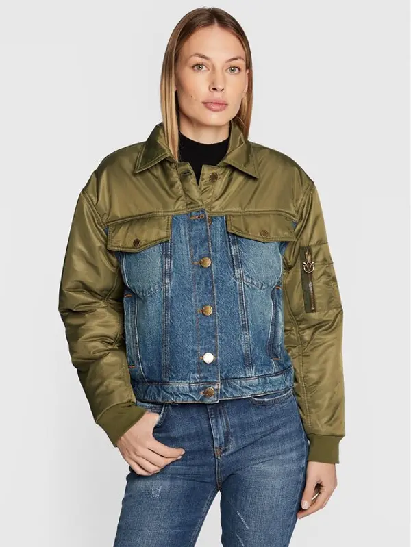 pinko Pinko Prijelazna jakna Chiocciolio 1J110G A0A1 Šarena Regular Fit