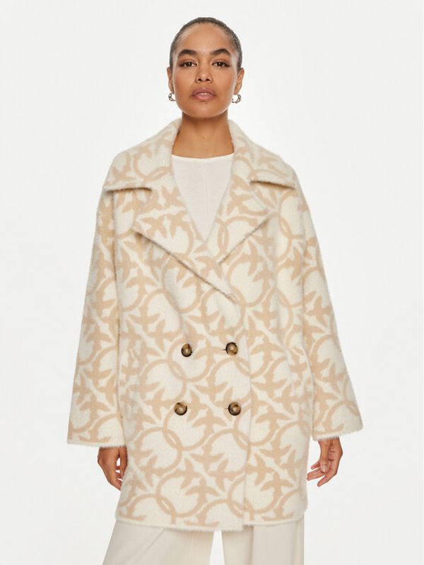 PINKO Pinko Prijelazni kaput Toro 101573 A21Q Bež Relaxed Fit