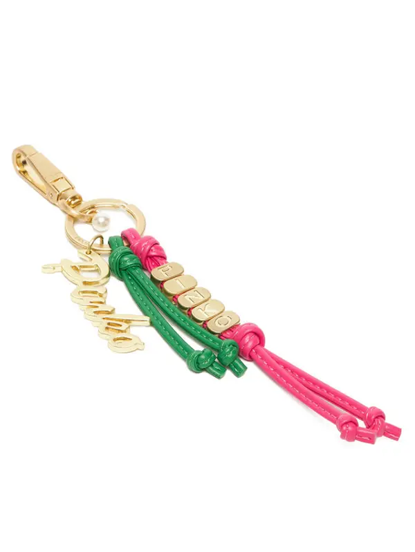 pinko PINKO Privjesak Lettering Keychain AI 25-26 PCPL 105514 A2RH Ružičasta