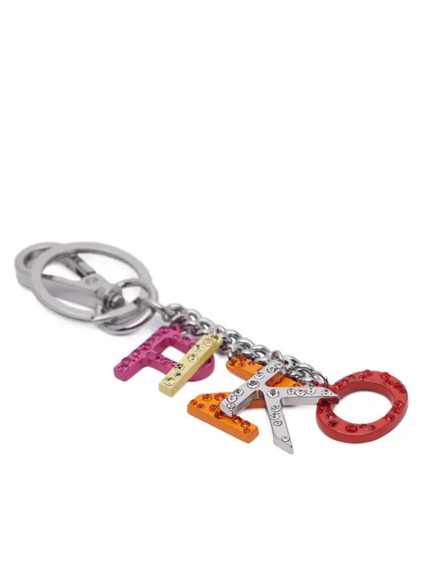 pinko PINKO Privjesak Letters Keychain WH1U Srebrna