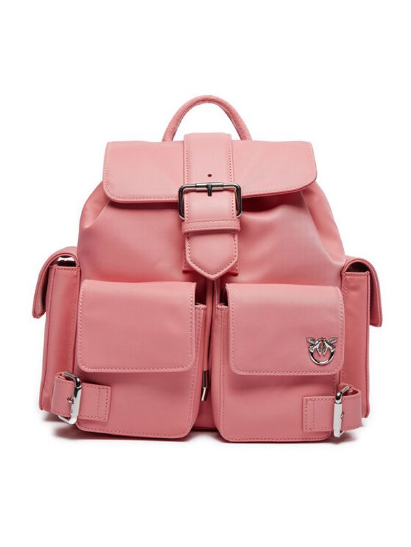 PINKO Pinko Ruksak Rocket Backpack PE 24 PLTT 102745 A1J4 Ružičasta
