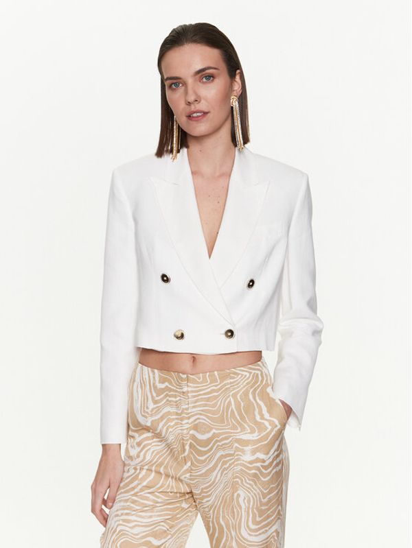 Pinko Pinko Sakoi 100951 A0IN Bijela Regular Fit