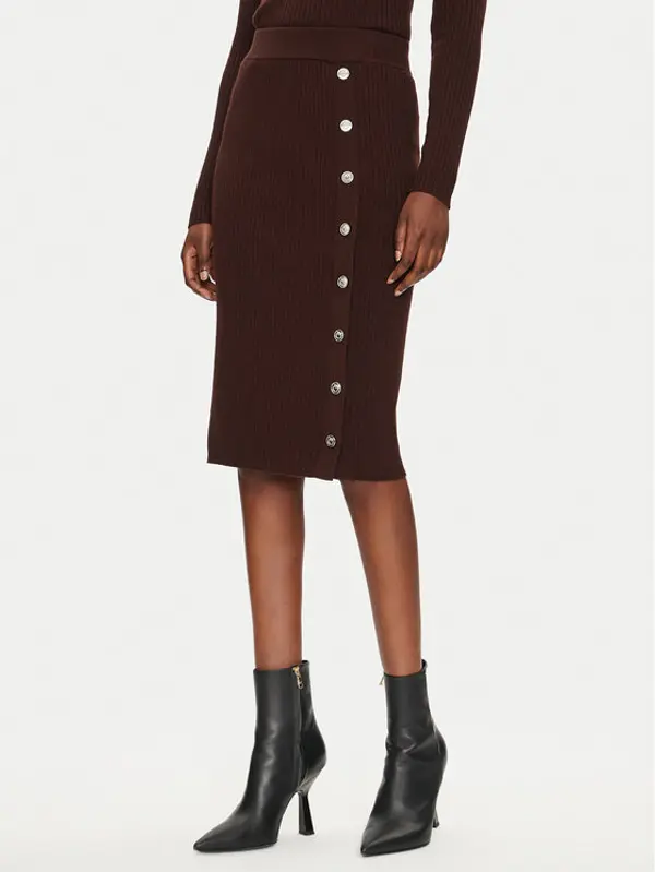 pinko PINKO Suknja olovka Costina 104021 A15S Smeđa Regular Fit