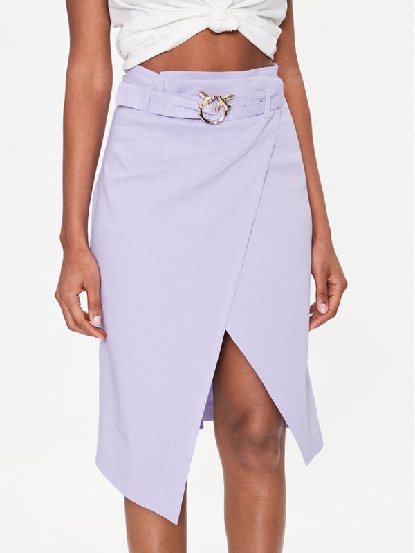 Pinko Pinko Suknja olovka Ivra 100444 A0LT Ljubičasta Slim Fit
