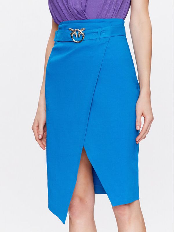 Pinko Pinko Suknja olovka Ivra 100444 A0LT Plava Slim Fit