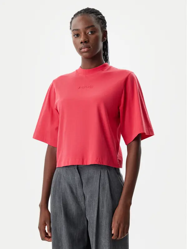 pinko PINKO T-shirt 104604 A2F8 O57 Crvena Regular Fit