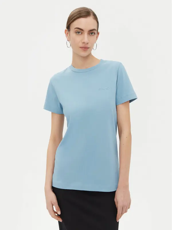 pinko PINKO T-shirt Start 101752 Plava Regular Fit