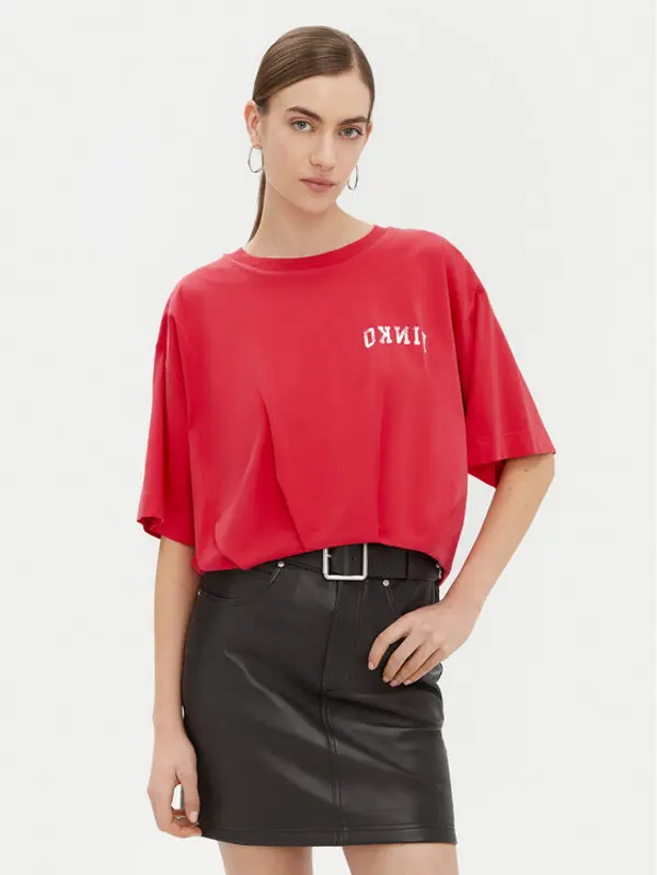 pinko PINKO T-shirt Torrone 104257 Ružičasta Regular Fit