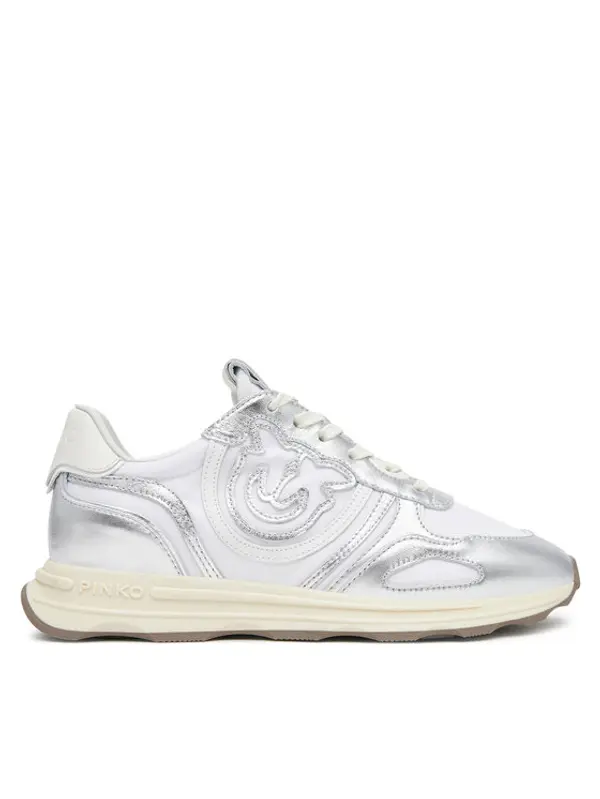 pinko PINKO Tenisice Zoe 01 SS0087P085 Srebrna