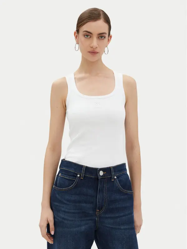 pinko PINKO Top 100807 A2C1 Bijela Regular Fit