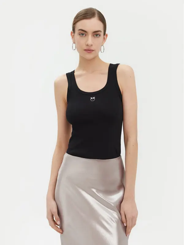 pinko PINKO Top 100807 A2C1 Crna Regular Fit