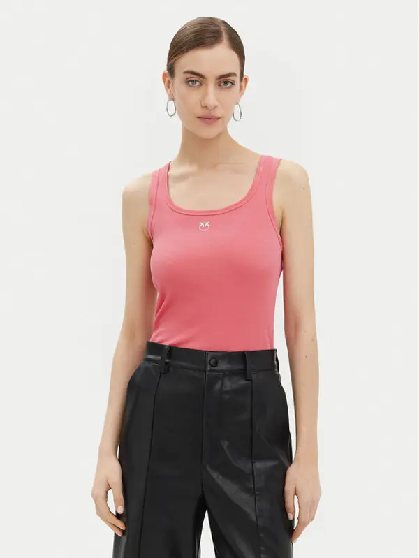 pinko PINKO Top 100807 A2C1 Ružičasta Regular Fit