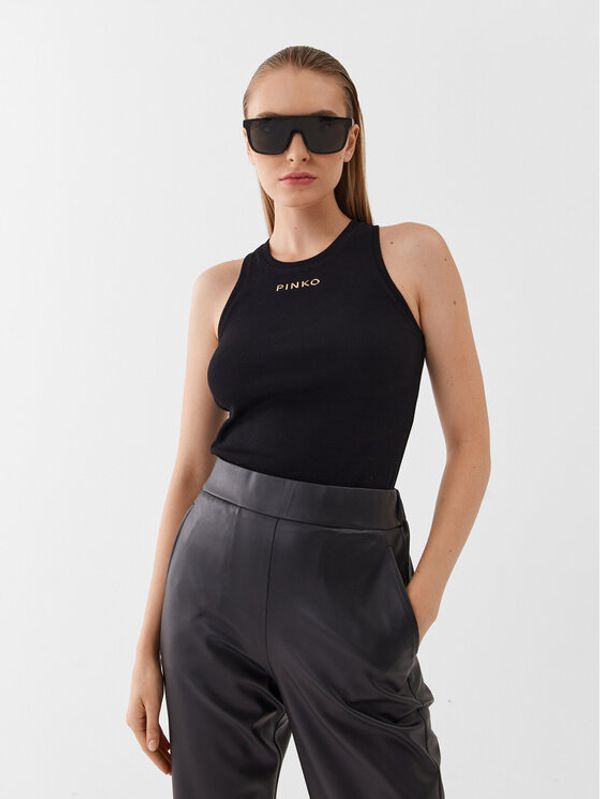 PINKO Pinko Top 100822 A15E Crna Regular Fit