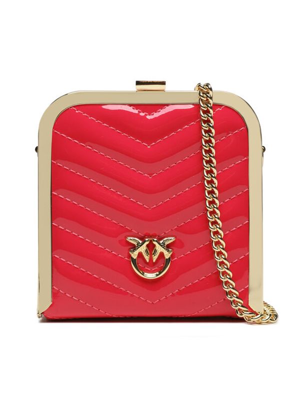 Pinko Pinko Torbica Box Clutch AI 23-24 PLTT 101514 A15B Ružičasta