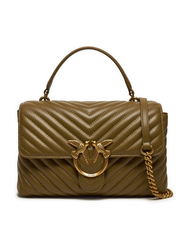 Pinko Pinko Torbica Love Lady Puff Classic Cl AI 24-25 PLTT 100043 A0GK Zelena