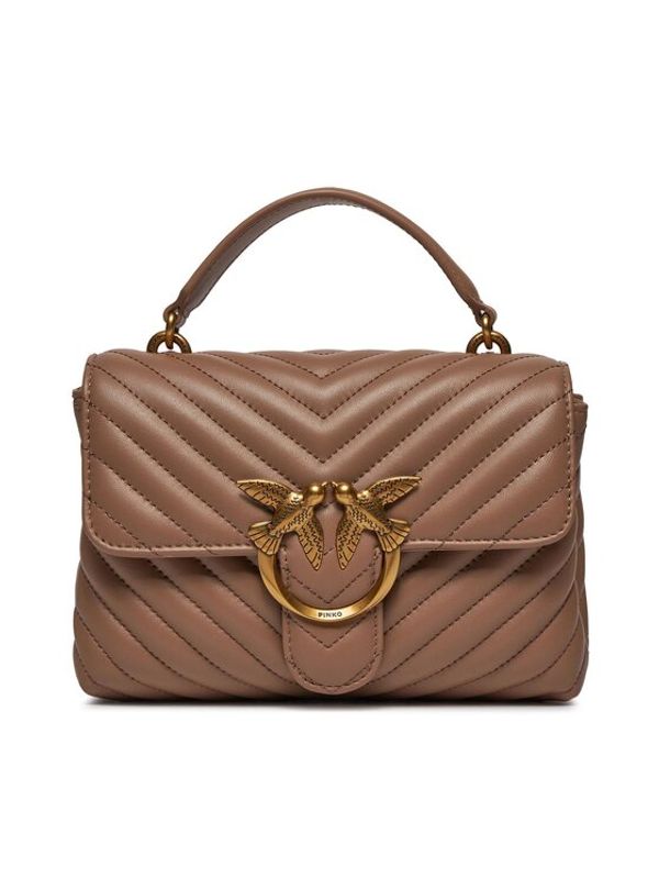 Pinko Pinko Torbica Love Lady Puff Mini Cl AI 23-24 PLTT 100044 A0GK Smeđa