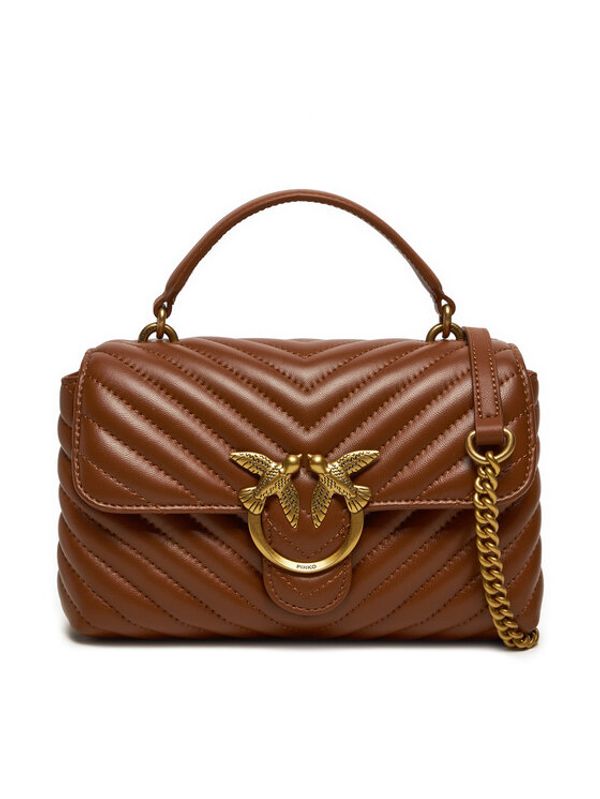 PINKO Pinko Torbica Love Lady Puff Mini Cl AI 24-25 PLTT 100044 A0GK Smeđa