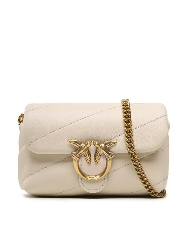 PINKO Pinko Torbica Love Micro Puff C PE 23 PCPL 100041 A0F2 Bijela