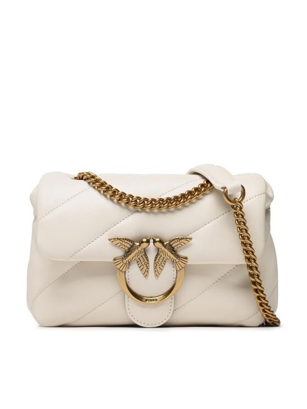 Pinko Pinko Torbica Love Mini Puff Cl PE 23 PLTT 100039 A0F2 Bijela