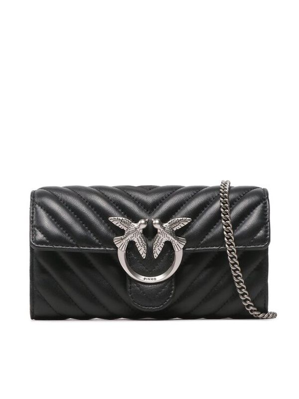 PINKO Pinko Torbica Love One Wallet C PE 23 PLTT 100062 A0GK Crna