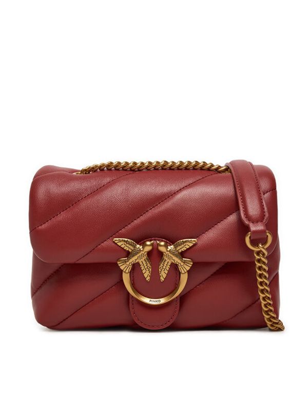 Pinko Pinko Torbica Love Puff Mini Cl AI 24-25 PLTT 100039 A0F2 Crvena