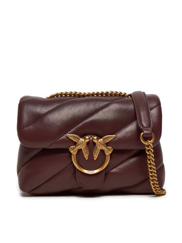 Pinko Pinko Torbica Love Puff Mini Cl AI 24-25 PLTT 100039 A0F2 Tamnocrvena